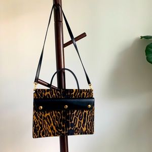Burberry leopard print bag- new with tags!